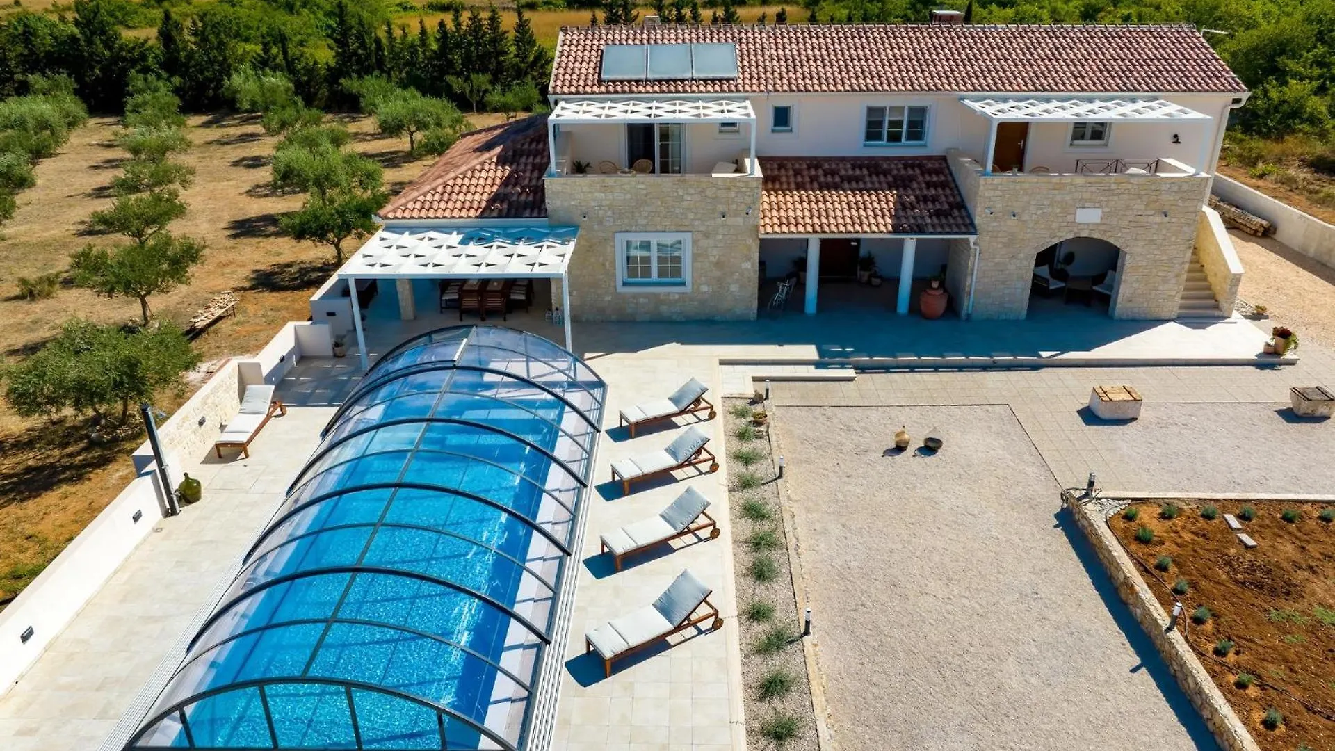 Villa Andamalu With Heated Pool زاتون كرواتيا
